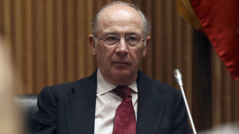 Rodrigo Rato en una comparecencia en el Congreso de los Diputados. - EFE
