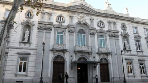 Fachada principal del Tribunal Supremo