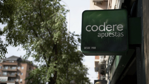Un local de la compañía de juego y apuestas Codere en Madrid. E.P./Óscar Cañas