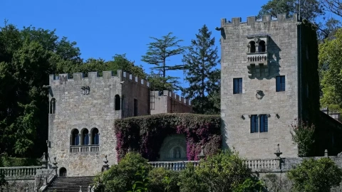 Fachada del Pazo de Meirás