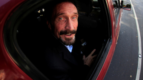 Imagen de archivo de John McAfee