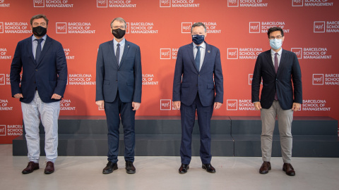 Presentació de la nova càtedra a l'UPF-BSM.