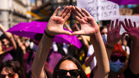 Feministas contra la ley trans