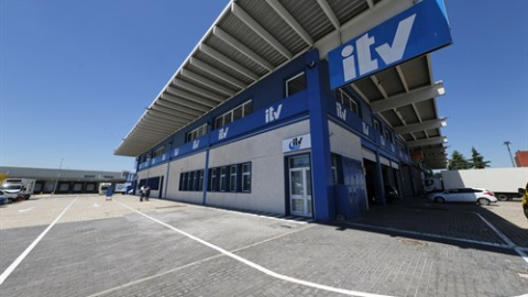ITV de la carretera de Villaverde a Vallecas, en el Centro de Transportes, una vez que las estaciones de ITV.