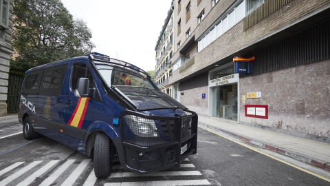 Imagen recurso de un vehículo de la Policía Nacional. - EUROPA PRESS
