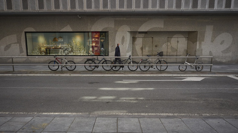 Vista de una tienda El Corte Inglés en Pamplona. E.P./ Eduardo Sanz