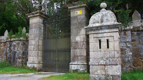 Entrada al Pazo de Meirás. - Juan Oliver