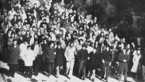 Manifestación en Huércal-Overa