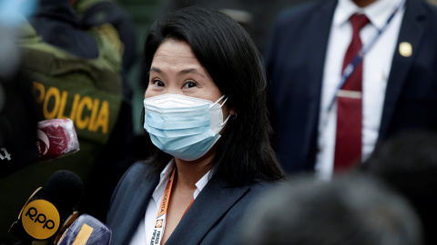 Imagen de archivo de la presidenta del partido ultraconservador Fuerza Nueva y candidata a la Presidencia de Perú, Keiko Fujimori. - REUTERS