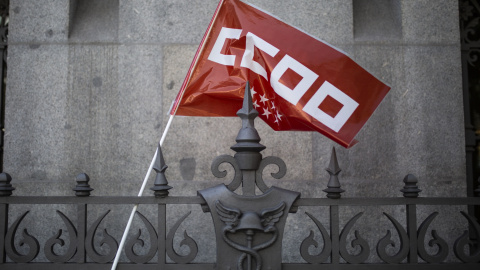 14/07/2021 Bandera de CCOO
