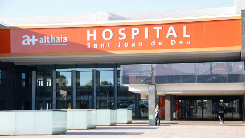 L'Hospital de Sant Joan de Déu de Manresa. Imatge del 9 de desembre del 2020