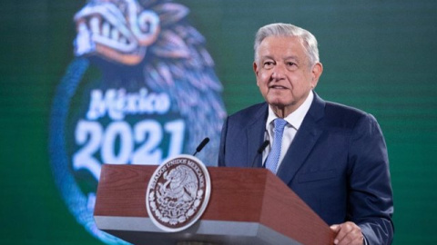 López Obrador, presidente de México.