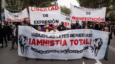 16/10/2021 Manifestación contra las leyes represivas