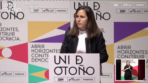 Ione Belarra valora una Ley de Vivienda "histórica", pero cree que el PSOE ralentiza el cambio