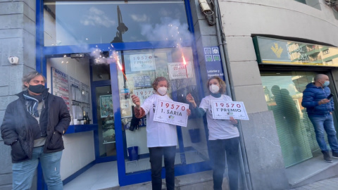 Vendido en Bilbao parte del 'gordo' de la Lotería del Niño