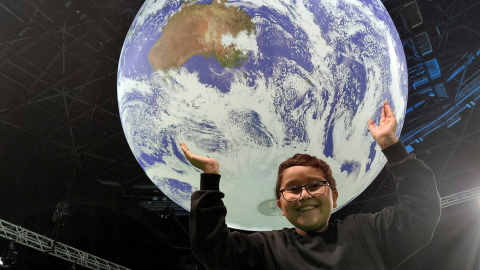 Francisco Vera, el colombiano de 12 años que despunta en la cumbre del clima