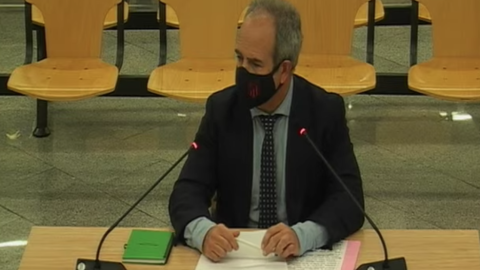 Arturo González Panero, apodado 'el abondiguilla', exalcalde de Boadilla del Monte (Madrid), declarando en el juicio por la segunda época de la trama 'Gürtel'