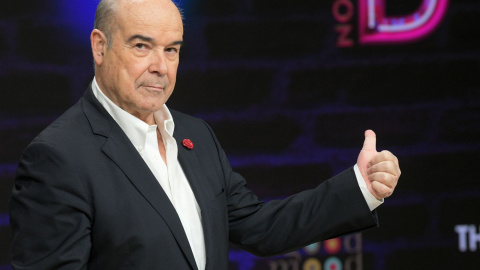 28/12/21. Antonio Resines en un programa de televisión en Madrid, a 21 de enero de 2021.