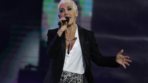 La cantante española Ana Torroja en la 57a edición del Festival de la Canción de Viña del Mar en Viña del Mar, Chile, el 23 de febrero de 2016