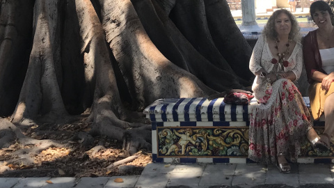 PIlar Távora y Teresa Rodríguez, en Cádiz