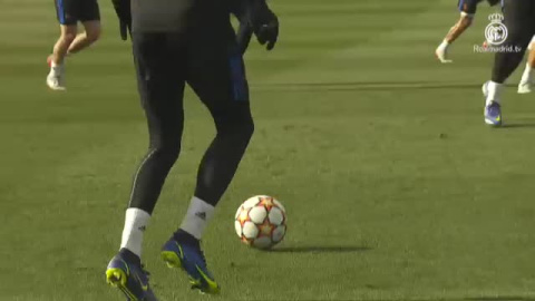El Real Madrid prepara este domingo el partido de Champions contra el Inter El Real Madrid prepara este domingo el partido de Champions contra el Inter