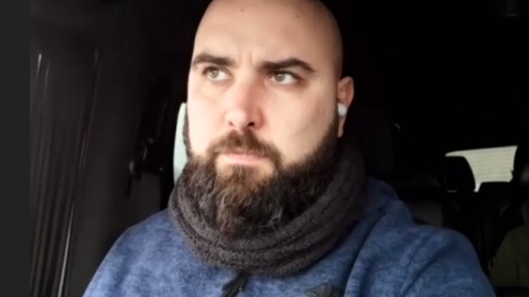 Pablo González durante una intervención en la Universidad Complutense