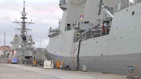 La fragata Blas de Lezo, lista para partir hacia el Mar Negro La fragata Blas de Lezo, lista para partir hacia el Mar Negro