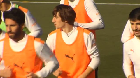 El Valencia CF prepara los cuartos de Copa de mañana ante el Cádiz El Valencia CF prepara los cuartos de Copa de mañana ante el Cádiz