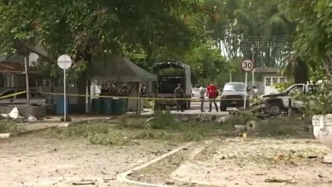 Atentado con coche bomba en Colombia Atentado con coche bomba en Colombia