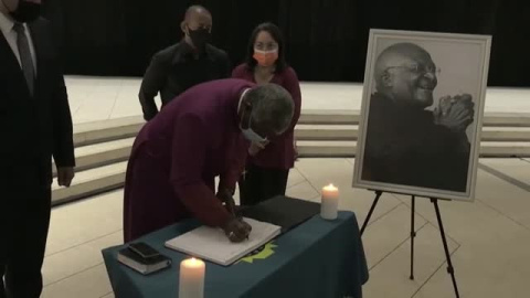 Sudáfrica rinde homenaje a Desmond Tutu Sudáfrica rinde homenaje a Desmond Tutu