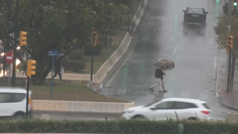 La borrasca Celia trae fuertes vientos y cielos naranjas La borrasca Celia trae fuertes vientos y cielos naranjas