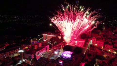 La ciudad de Belén ilumina su árbol de Navidad La ciudad de Belén ilumina su árbol de Navidad