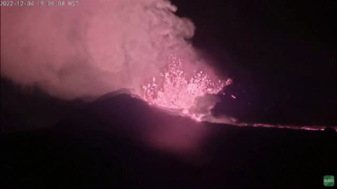 Alerta máxima por el volcán Mauna Loa en Hawái Alerta máxima por el volcán Mauna Loa en Hawái