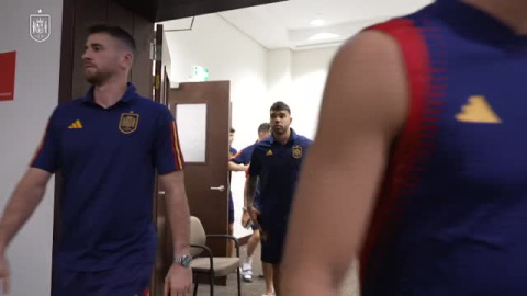La selección española, lista para el partido contra Marruecos La selección española, lista para el partido contra Marruecos