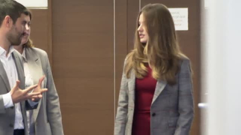 Tercer acto en solitario de la princesa Leonor Tercer acto en solitario de la princesa Leonor