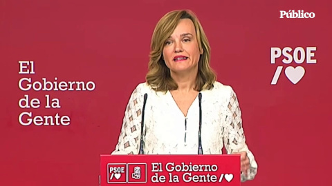 Pilar Alegría carga contra el PP: "No aceptan que no gobiernan el país" Pilar Alegría carga contra el PP: "No aceptan que no gobiernan el país"