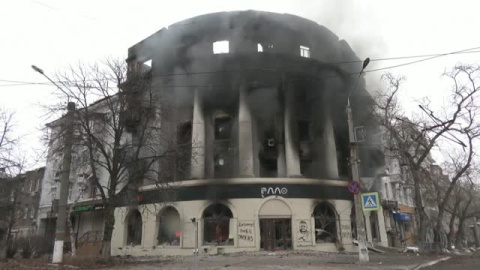 Los residentes de Bajmut intentan sobrevivir a los constantes bombardeos de la ciudad Los residentes de Bajmut intentan sobrevivir a los constantes bombardeos de la ciudad