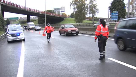 Los accidentes de tráfico aumentan respecto al año pasado pero siguen a la baja Los accidentes de tráfico aumentan respecto al año pasado pero siguen a la baja