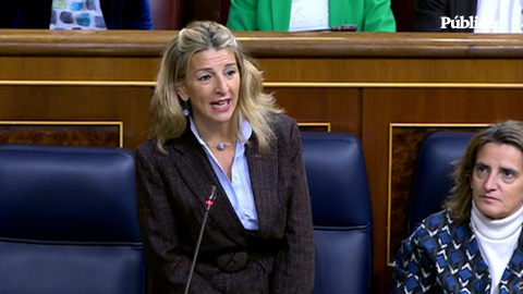 Tremending | Yolanda Díaz vuelve a la carga con su retahíla de datos contra el Partido Popular Tremending | Yolanda Díaz vuelve a la carga con su retahíla de datos contra el Partido Popular