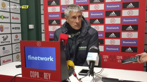 Setién: "El Valencia no se nos va a encerrar. Este partido no nos va a dejar secuelas" Setién: "El Valencia no se nos va a encerrar. Este partido no nos va a dejar secuelas"