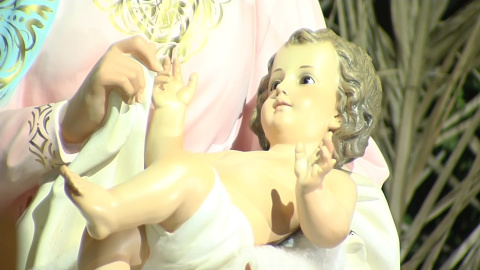 Devuelven la figura del Niño Jesús que se llevaron del pesebre de Barberà Devuelven la figura del Niño Jesús que se llevaron del pesebre de Barberà