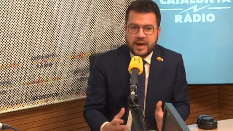 Pere Aragonés saca pecho por la reforma del código penal: "Nosotros somos responsables del texto" Pere Aragonés saca pecho por la reforma del código penal: "Nosotros somos responsables del texto"