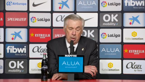 Ancelotti se resigna tras perder contra el Mallorca: "Era el partido que esperábamos" Ancelotti se resigna tras perder contra el Mallorca: "Era el partido que esperábamos"