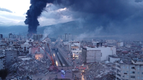 Las consecuencias del terremoto de Turquía, a vista de dron Las consecuencias del terremoto de Turquía, a vista de dron