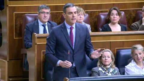 El PP acusa a Sánchez de presidir un Gobierno que se "descompone" por el 'sólo sí es sí' y el presidente responde que él da la cara El PP acusa a Sánchez de presidir un Gobierno que se "descompone" por el 'sólo sí es sí' y el presidente responde que él da la cara