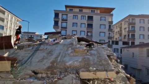 La UME y los bomberos españoles ya trabajan a pleno rendimiento en Turquía La UME y los bomberos españoles ya trabajan a pleno rendimiento en Turquía