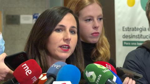 Belarra: "Vamos a trabajar para el acuerdo, pero vamos a ser muy firmes con el consentimiento" Belarra: "Vamos a trabajar para el acuerdo, pero vamos a ser muy firmes con el consentimiento"