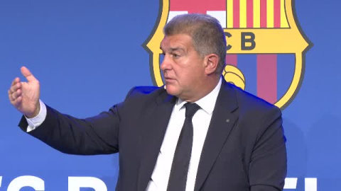 Laporta: "La Superliga está progresando" Laporta: "La Superliga está progresando"
