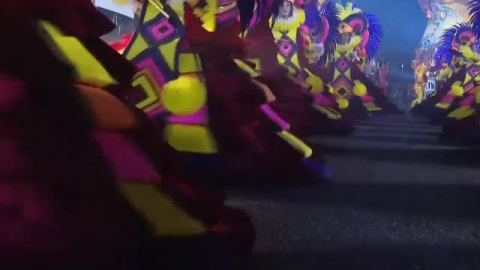 Segunda noche de desfiles en el Carnaval de Sao Paulo Segunda noche de desfiles en el Carnaval de Sao Paulo