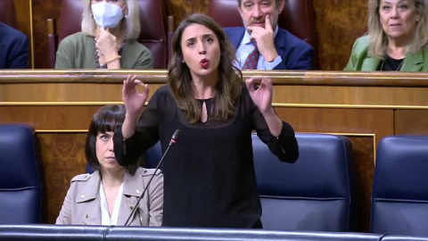 Nueva bronca en el Congreso con la ministra de Igualdad como protagonista Nueva bronca en el Congreso con la ministra de Igualdad como protagonista